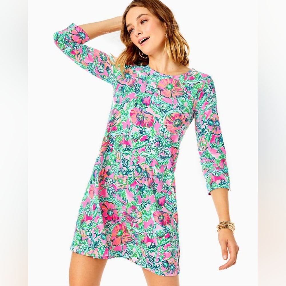 NWT - Lilly Pulitzer UPF 50 Solia Chillylilly Dress